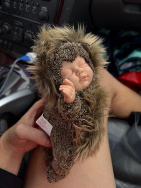 Anne geddes hedgehog doll